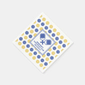 Pickleball Club Achtertuin Pickle Court Aangepaste Servet (Hoek)