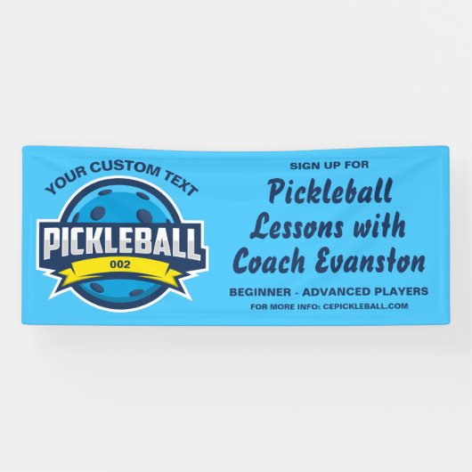 Pickleball Club, Coach, Pickleball Lessons Clinic Spandoek (Horizontaal)