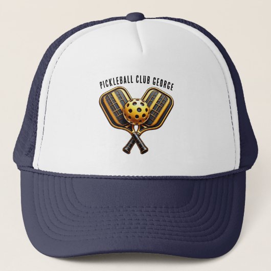 Pickleball Club George Trucker Pet (Voorkant)