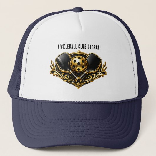 Pickleball Club George Trucker Pet (Voorkant)