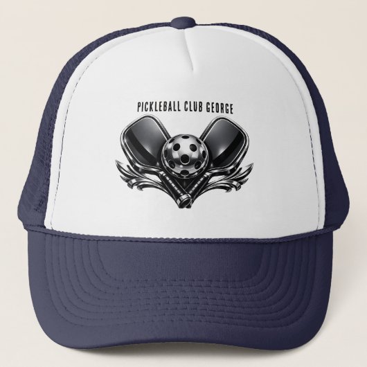 Pickleball Club George Trucker Pet (Voorkant)