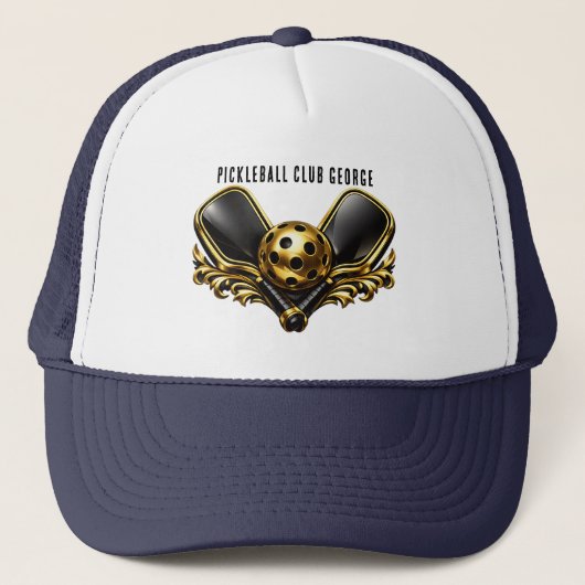 Pickleball Club George Trucker Pet (Voorkant)