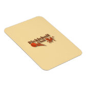 Pickleball Club Logo - Aangepaste uitrusting en ge Magneet (Rechterzijde)