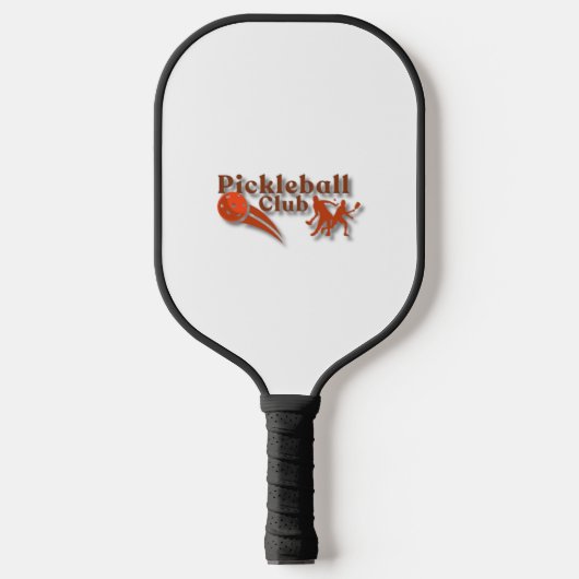 Pickleball Club Logo - Aangepaste uitrusting en ge Pickleball Paddle (Voorkant)
