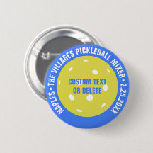 Pickleball Club Mixer Tournament Game Custom Medal