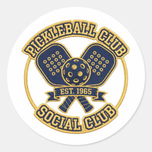 Pickleball Club Opgericht 1965 Sticker - Vintage R