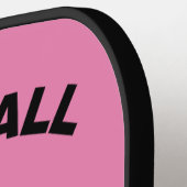 Pickleball Club Pickleball Paddle & Ball Custom (Links Detail)