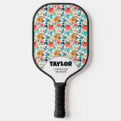 Pickleball Club Pickleball Paddle & Ball Custom (Achterkant)