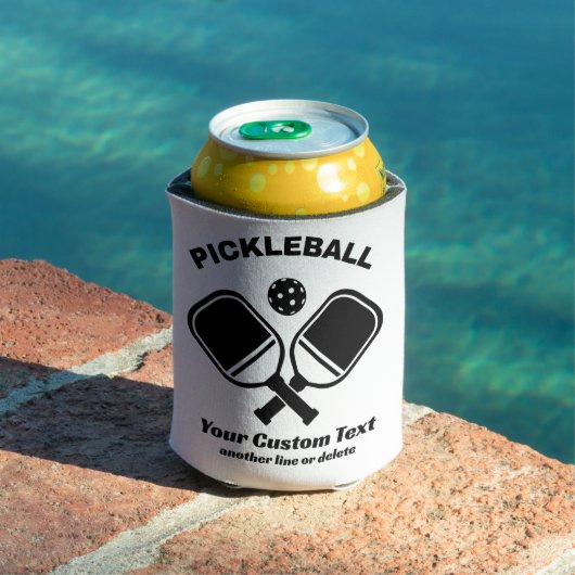 Pickleball Club Pickleball Paddle & Ball Custom Blikjeskoeler (Insitu Zwembad)