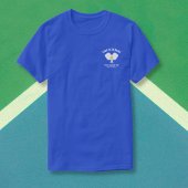 Pickleball Club Pickleball Paddle & Ball Custom T-shirt