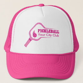  Pickleball Club Roze Trucker Pet