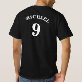 Pickleball Club Team & Aangepaste Pickleball Spele T-shirt (Achterkant)
