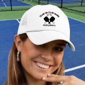 Pickleball Club Team City Name England Flag  Trucker Pet