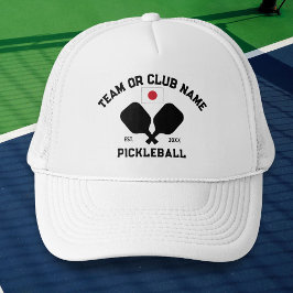 Pickleball Club Team Japan Japanese Flag Custom Trucker Pet
