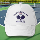 Pickleball Club Team Name Thailand Thai Flag Trucker Pet