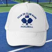 Pickleball Club Team New Zealand NZ Flag Custom Trucker Pet