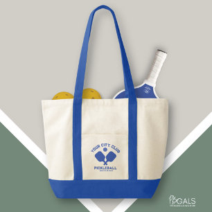 Pickleball Club Team Player Custom Pickle Gift Tote Bag