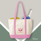 Pickleball Club Team Player Custom Pickle Gift Tote Bag