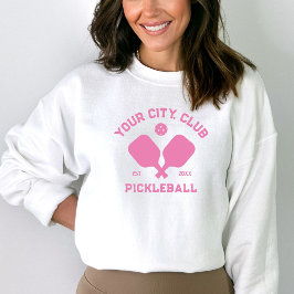 Pickleball Club Team Player Custom Pickle Gift Trui