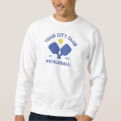 Pickleball Club Team Player Custom Pickle Gift Trui (Voorkant)