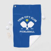 Pickleball Club Team Player Custom Pickle Sweat Golfhanddoek (Insitu)