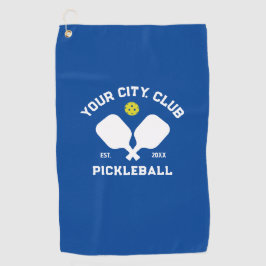 Pickleball Club Team Player Custom Pickle Sweat Golfhanddoek