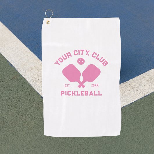 Pickleball Club Team Player Custom Pickle Sweat Golfhanddoek