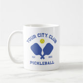 Pickleball Club Team Player Custom Pickler Gift Koffiemok (Links)
