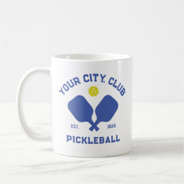 Pickleball Club Team Player Custom Pickler Gift Koffiemok
