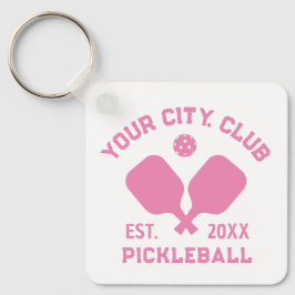 Pickleball Club Team Player Custom Pickler Gift Sleutelhanger