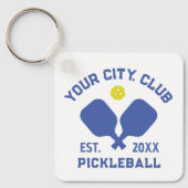 Pickleball Club Team Player Custom Pickler Gift Sleutelhanger (Voorkant)