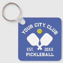 Pickleball Club Team Player Custom Pickler Gift Sleutelhanger