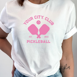 Pickleball Club Team Player Custom Pickler Gift T-shirt