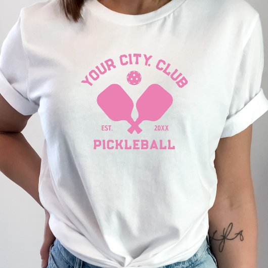 Pickleball Club Team Player Custom Pickler Gift T-shirt