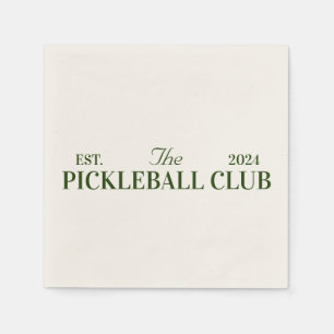 Pickleball Club Themafeest Servet