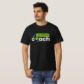 Pickleball Coach Player T-shirt (Voorkant volledig)