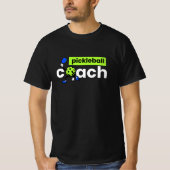 Pickleball Coach Player T-shirt (Voorkant)