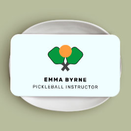 Pickleball Coach Square Visitekaartje