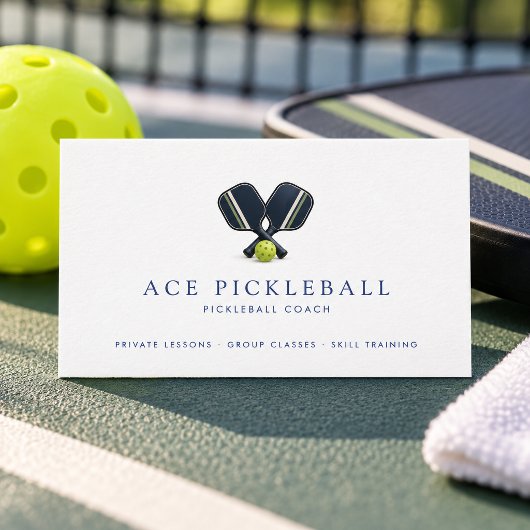 Pickleball Coach Visitekaartje