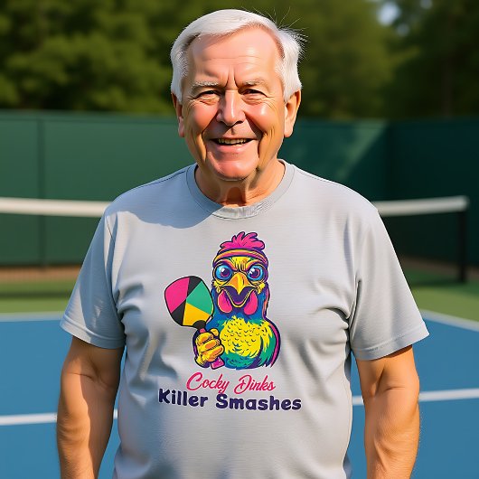 Pickleball Cock-a-Dink Smash Master T-shirt