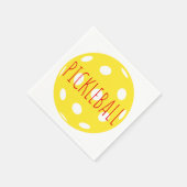 Pickleball Cocktail Napkins Servet (Hoek)