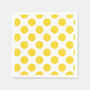 Pickleball Cocktail Napkins Servet