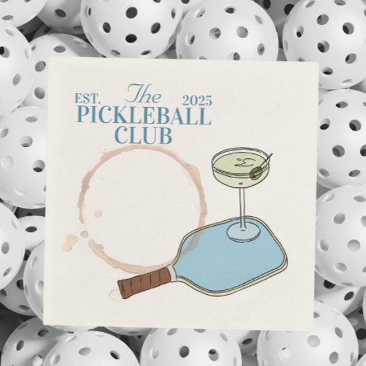 pickleball-cocktailservet servet