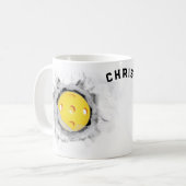 Pickleball Collectible Coffee Mug Koffiemok (Voorkant links)