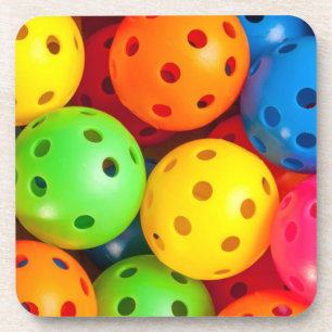 Pickleball Colorful Bier Onderzetter