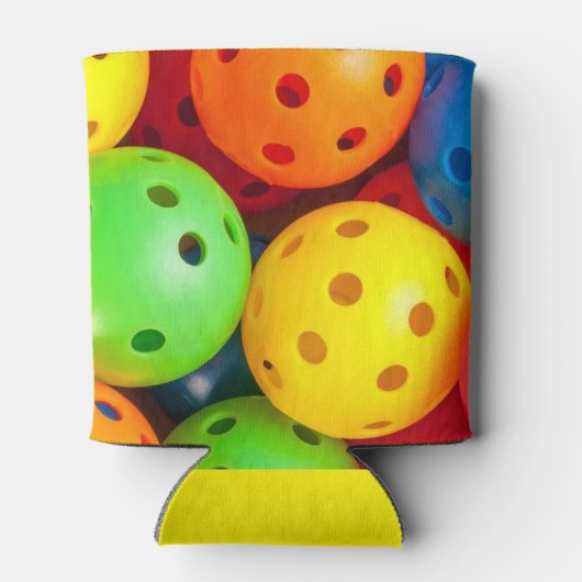Pickleball Colorful Blikjeskoeler (Achterkant)