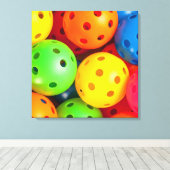 Pickleball Colorful Canvas Afdruk (Insitu (Houten vloer))