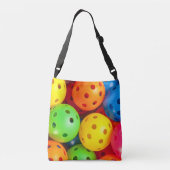 Pickleball Colorful Crossbody Tas (Achterkant)