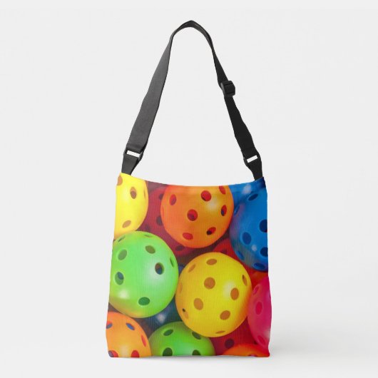 Pickleball Colorful Crossbody Tas (Voorkant)