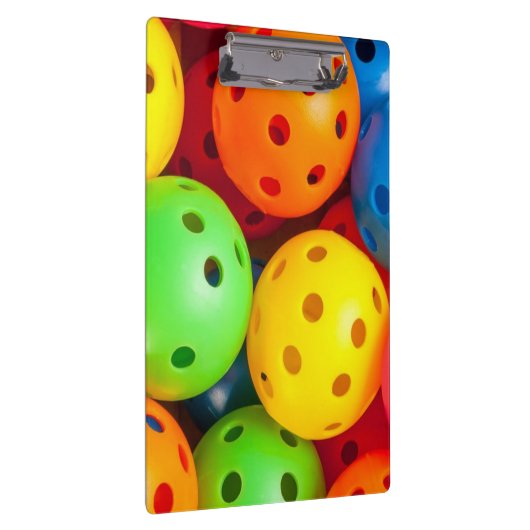 Pickleball Colorful Klembord (Rechts)